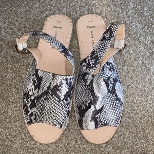 🆕 NEVER WORN New Look Espadrille Sandals
